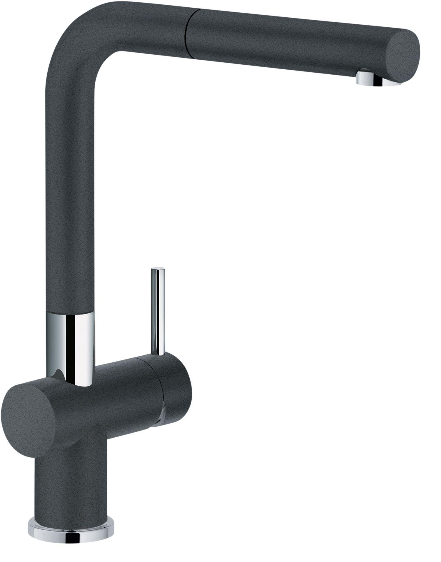 Кухонный смеситель Franke ACTIVE PLUS DOC с выдвижным изливом Оникс (115.0373.901)