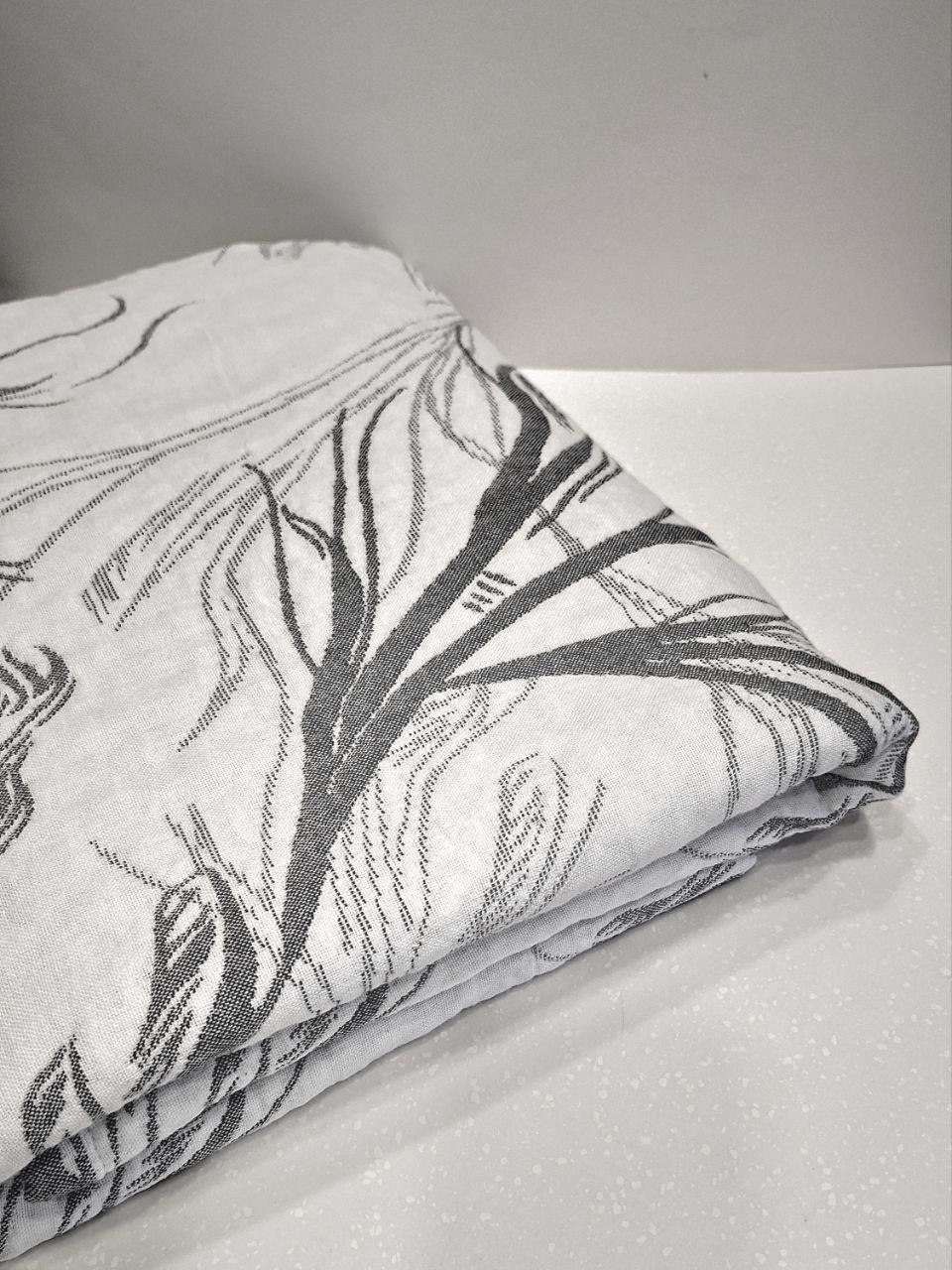 Покрывало муслиновое Malloory Home 150x200 см Серый (1243) - фото 2 Покрывало муслиновое Malloory Home 150x200 см Серый (1243) - фото 2