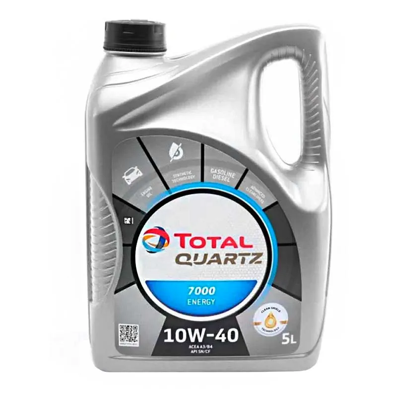 Моторна олива Total Quartz 7000 Diesel A3/B4 SL/CF 10W-40 5 л (203709)