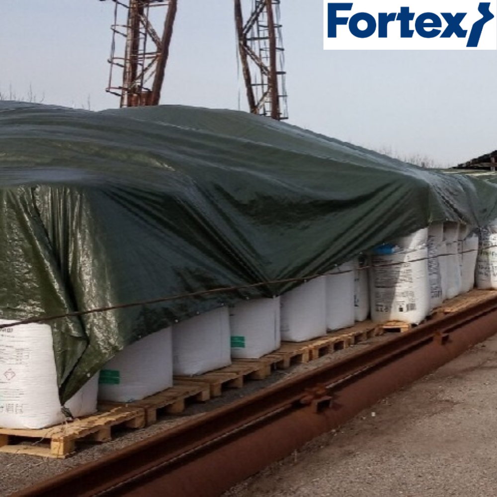 Тент защитный Fortex ламинированный водостойкий 10х20 м 200 м2 130 г/м2 Зеленый (350028) - фото 8 Тент защитный Fortex ламинированный водостойкий 10х20 м 200 м2 130 г/м2 Зеленый (350028) - фото 8