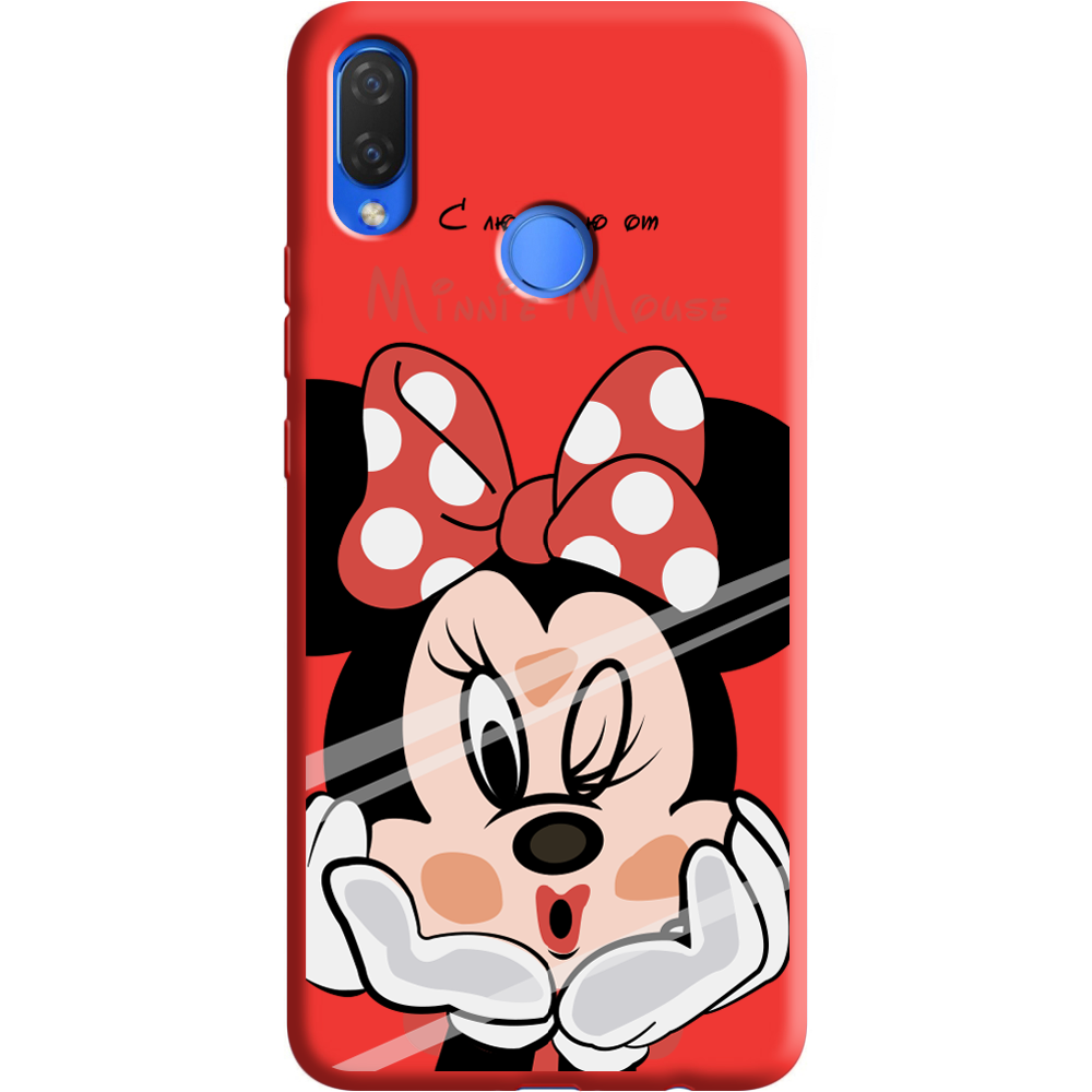 Чехол Boxface Huawei P Smart Plus Lady M Красный силикон (34912-cc59-36133)