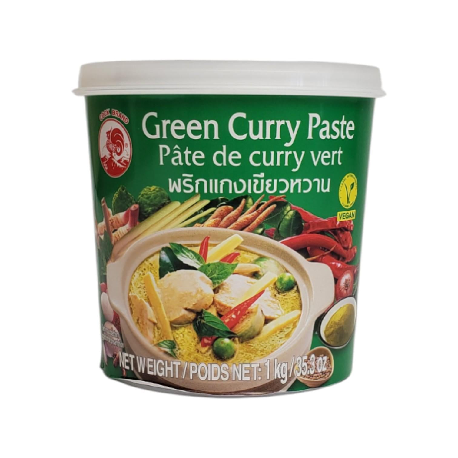Зеленая паста карри Cock Brand 1 кг (AF343311)