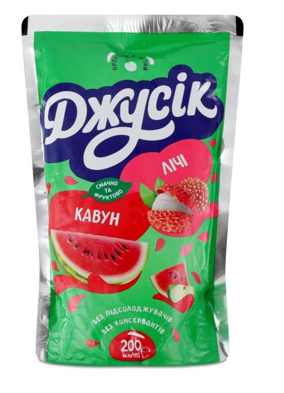 Напиток сокосодержащий Джусік Арбуз-Личи 200 мл 10 шт. (2831064554)