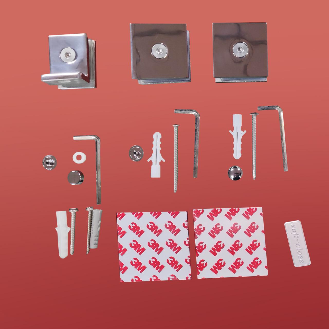 Душевая дверь в нишу KOER SR SD04-100x200-TR-01 прозрачное стекло Easy Clean 10 мм Хром (KR5386) - фото 6 Душевая дверь в нишу KOER SR SD04-100x200-TR-01 прозрачное стекло Easy Clean 10 мм Хром (KR5386) - фото 6