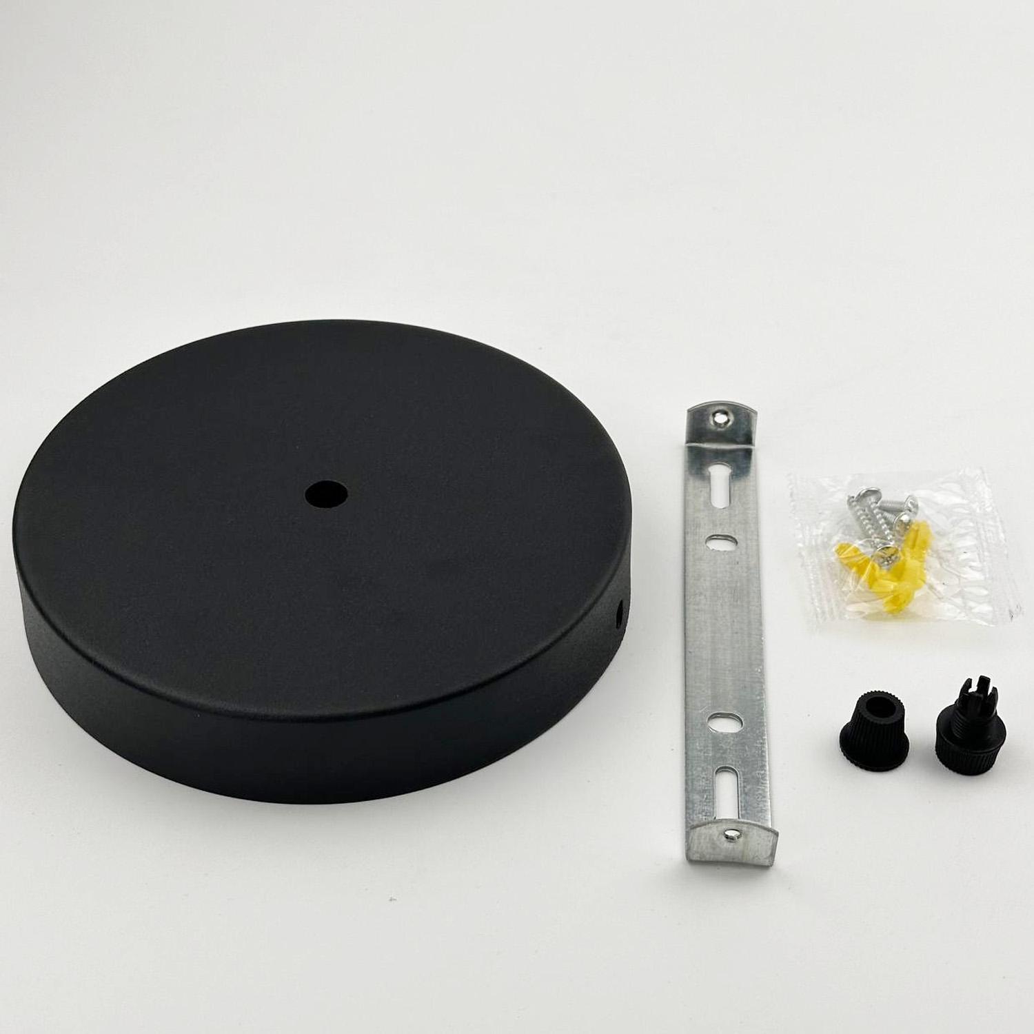 Розетка стельова 150х25 мм Чорний (52336) - фото 9 Розетка стельова 150х25 мм Чорний (52336) - фото 9