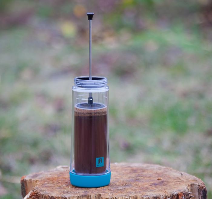 Френч пресс-бутылка портативный LUNCH RIGHT Hot&Cool LR400GY 400 мл (27667368) - фото 7