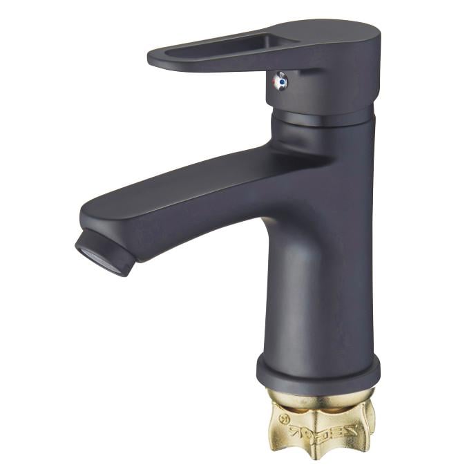 Змішувач для умивальника Zegor PUD1-A045YB одноважільний Чорний - фото 2 Змішувач для умивальника Zegor PUD1-A045YB одноважільний Чорний - фото 2