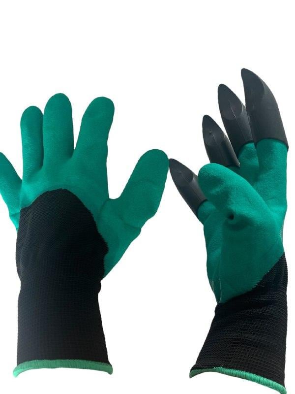Рукавички садові Garden Genie Gloves з кігтями (1865900826)