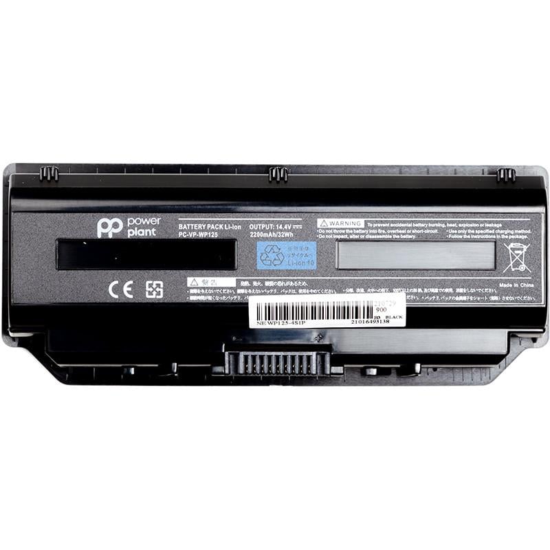Аккумулятор Power для ноутбуков NEC PC-VP-WP125 WP125-4S1P 14,4V 2200mAh