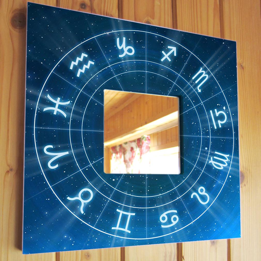 Зеркало декоративное Знаки зодиака 260х260 мм (M03022)