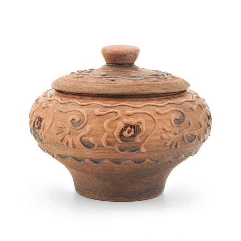 Чугунок глиняный Волна 800 мл