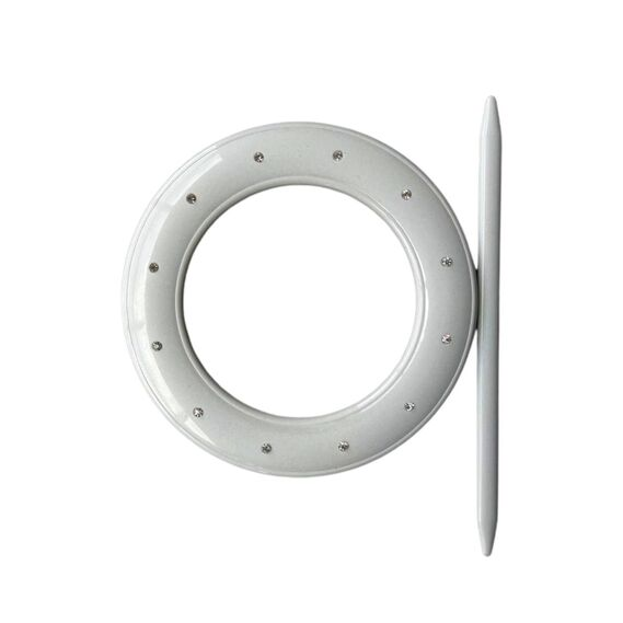 Подхват для штор декоративный IDEIA V-0-0 со стразами 15 см Белый (2200004009865)