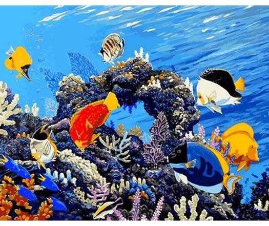 Картина по номерам Mariposa "Береги наши рифы" 40x50 см (MR-Q2177)