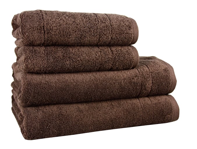 Полотенце махровое Maisonette Gold 70х140 коричневый 450 г/м2