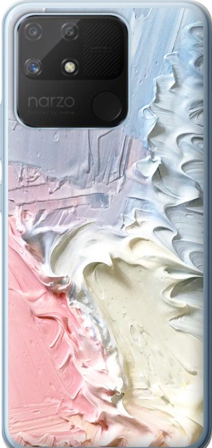 Чехол на Realme Narzo 50A Пастель v1 (3981t-2514-42517) Чехол на Realme Narzo 50A Пастель v1 (3981t-2514-42517)