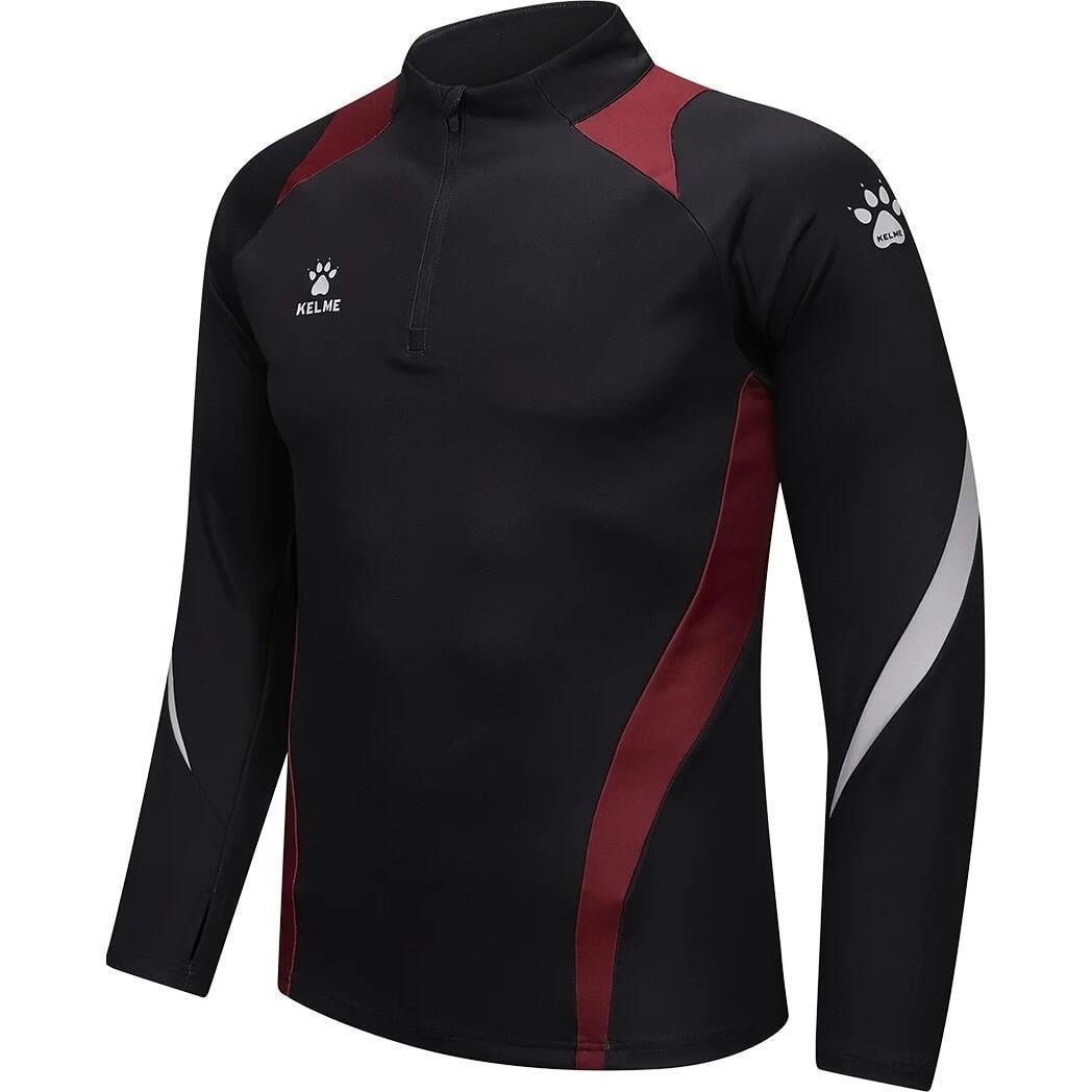 Реглан Kelme CORDOBA III XL Черно-бордовый (8461TT1044.9000)