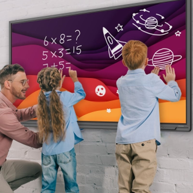 Интерактивная панель NewLine TT-5523QA Lyra Pro 55'' Android 13 8/128Gb (23878104) - фото 18