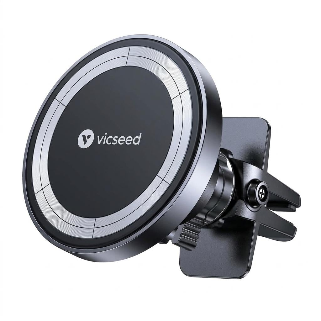 Автодержатель для смартфона VICSEED магнитный на вентиляционную решетку