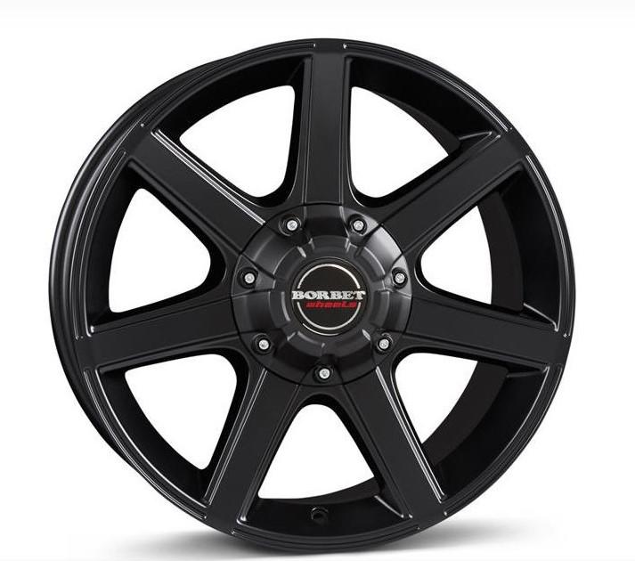 Литые диски Borbet CWE 8,5x18 6x139,7 ET20 DIA106,1 Matt black