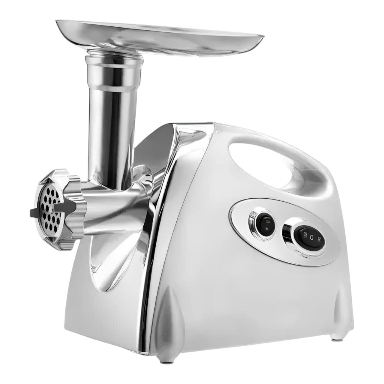 М'ясорубка шнекова Сrownberg CB-4213 з комплектом решіток для фаршу та соковижималкою 3000 Вт (є310)