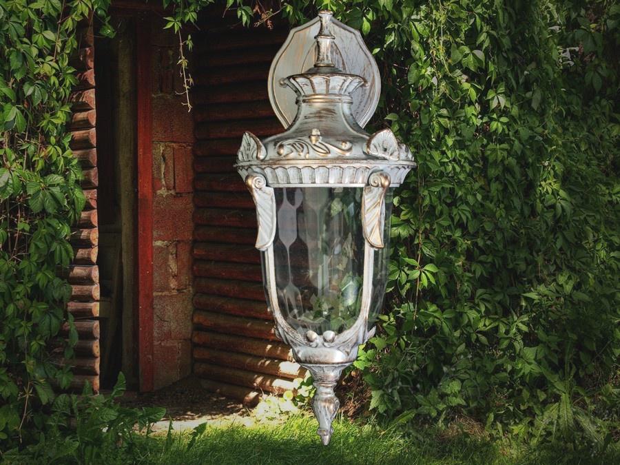 Садовый светильник Благородный Белый/Патина (DJ004-S-W1 WH) - фото 3 Садовый светильник Благородный Белый/Патина (DJ004-S-W1 WH) - фото 3