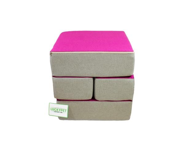 Ступени для собак Lucky Pet Эверест 36х40х60 см Фуксия (43825) - фото 5 Ступени для собак Lucky Pet Эверест 36х40х60 см Фуксия (43825) - фото 5