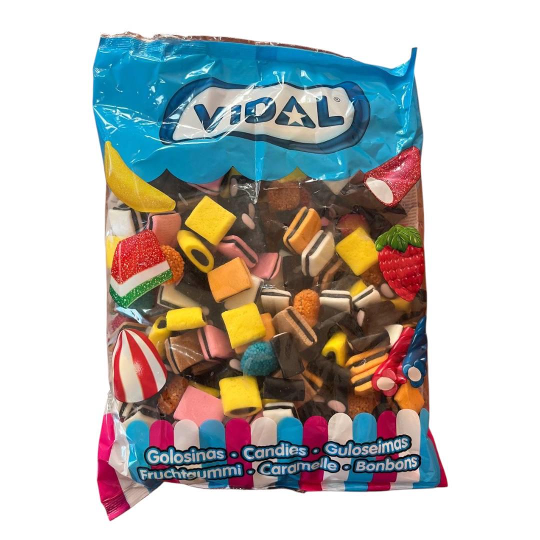 Мармелад жевательный Vidal Лакричное ассорти 1 кг (00000006306)
