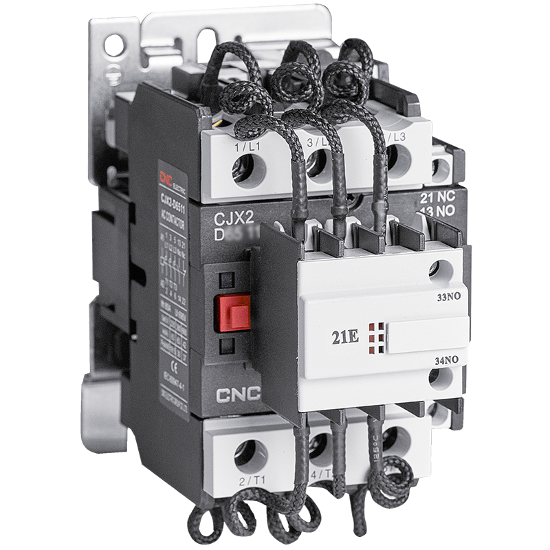 Контактор для конденсаторів CNC CJ19C-D4021 20кВАр 40A 400В 3NO (Б00035607)