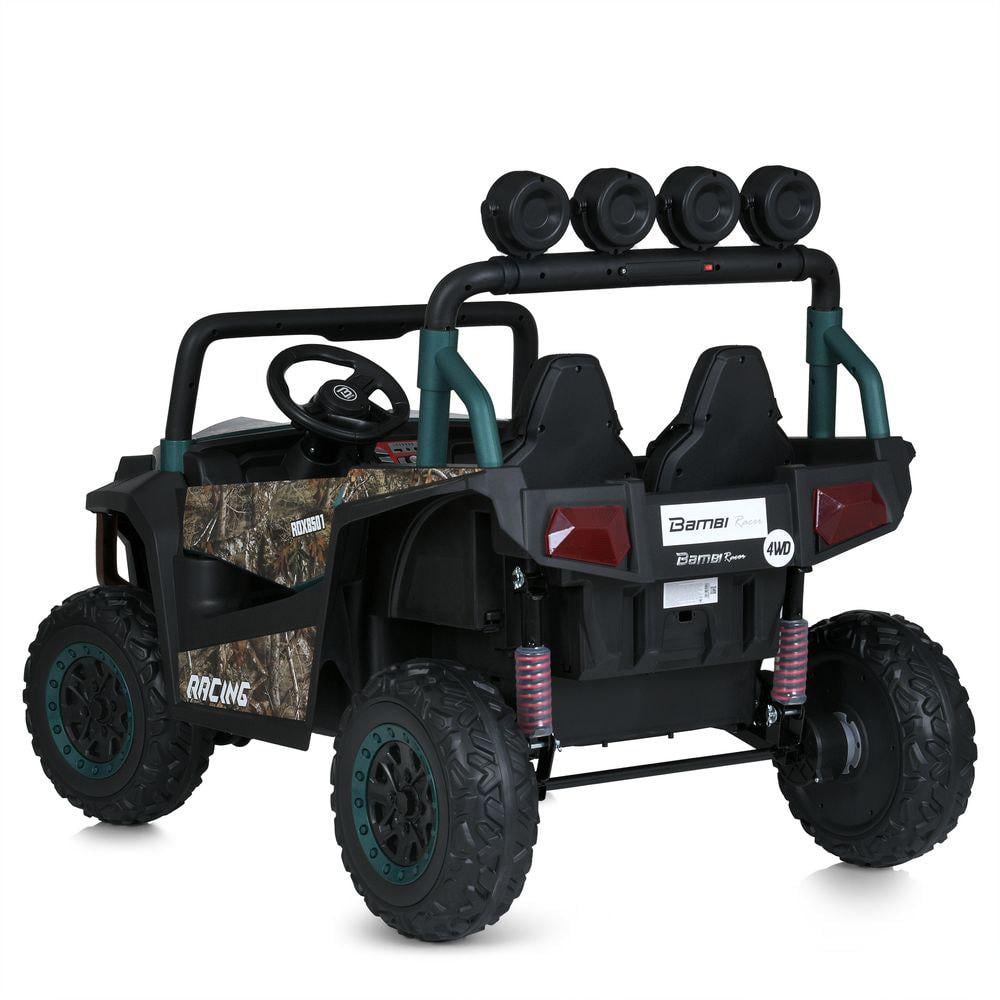 Детский электромобиль джип Bambi Racer M 6058EBLR-18-5 24V с 4 двигателями по 90 Вт и кожаным сиденьем Зеленый (27209708) - фото 6 Детский электромобиль джип Bambi Racer M 6058EBLR-18-5 24V с 4 двигателями по 90 Вт и кожаным сиденьем Зеленый (27209708) - фото 6