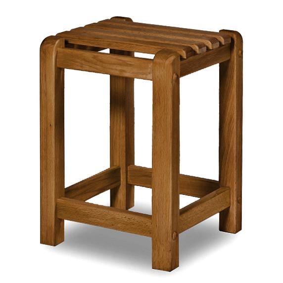 Табурет для ванной из дерева Фламенко Терракот (ТВН-004332)