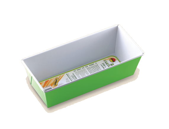 Противень SNB Non-stick гофрированный с антипригарным покрытием 25х11х7,5 см Зелено-серый