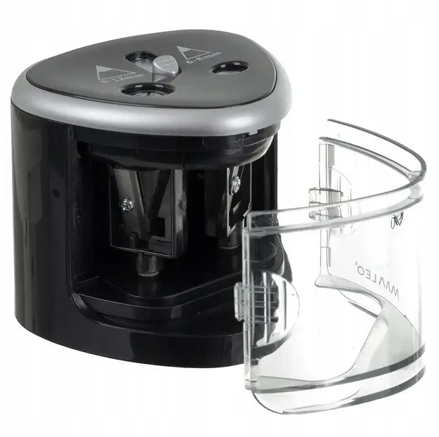 Точила для карандашей электрическая Maaleo 26046 с двумя отверстиями и сменными лезвиями (26046)