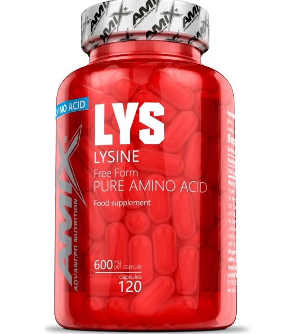 Лизин для спорта Amix Nutrition L-Lysine 600 mg 120 Caps