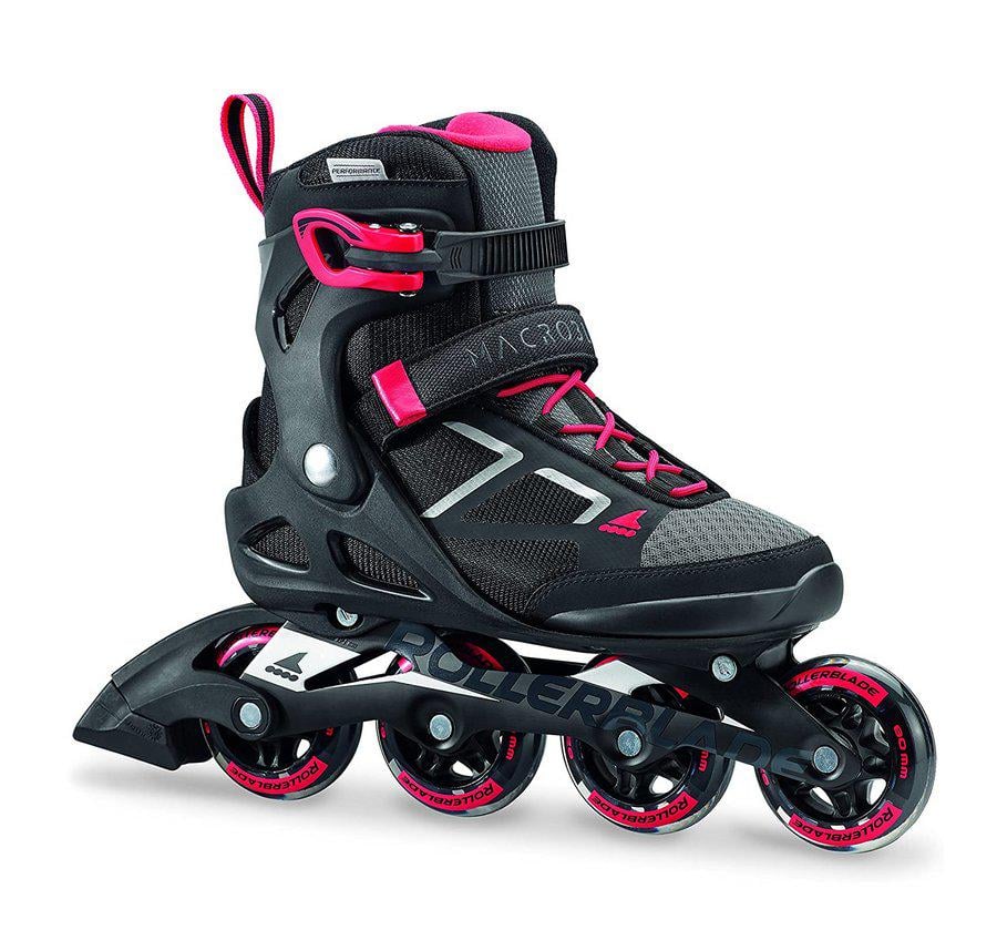 Роликові ковзани Rollerblade MACROBLADE 80 W Чорний/Рожевий (UHX8A13C5716F4E.80)