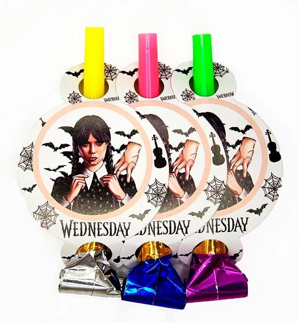 Дудки язички Wednesday 13 см 6 шт. (11236788)