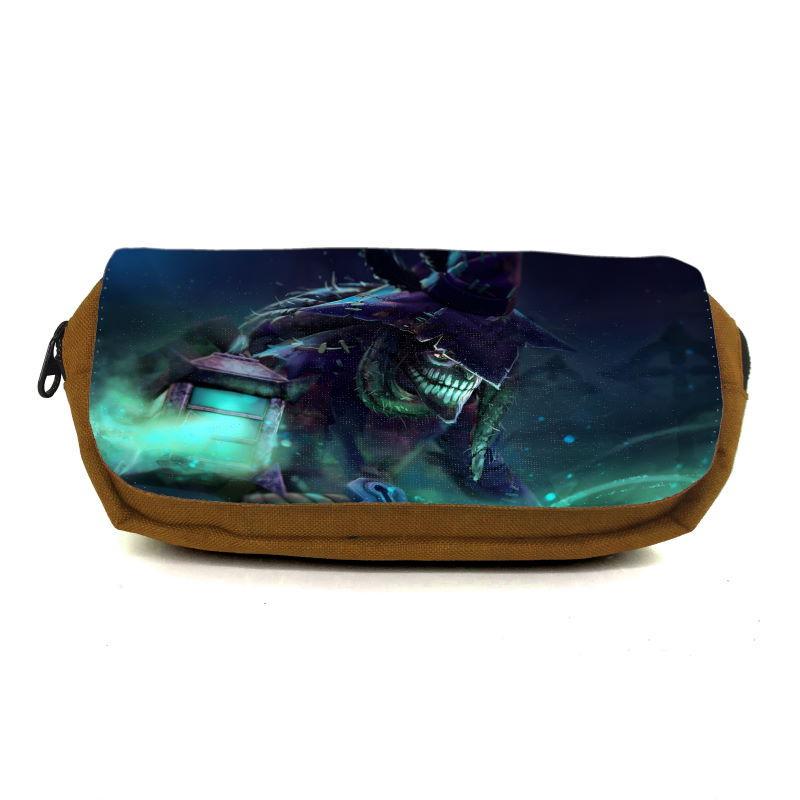 Пенал школьный DOTA-0022 Оранжевый (1570289232)