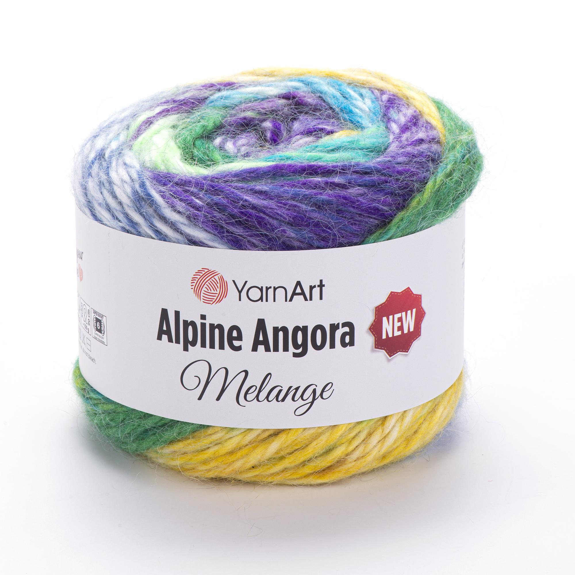 Пряжа YarnArt Alpine Angora Melange New 6406