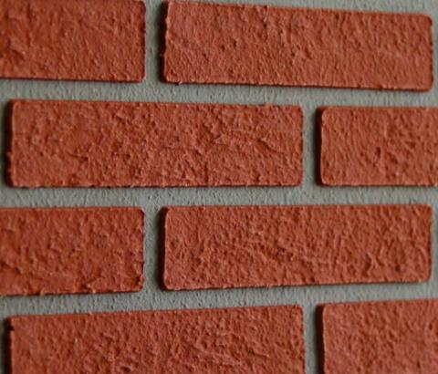 Кирпич гибкий на самоклеящейся основе Flexolith для интерьеров и фасадов Оранжевый (FLХ-114) - фото 4