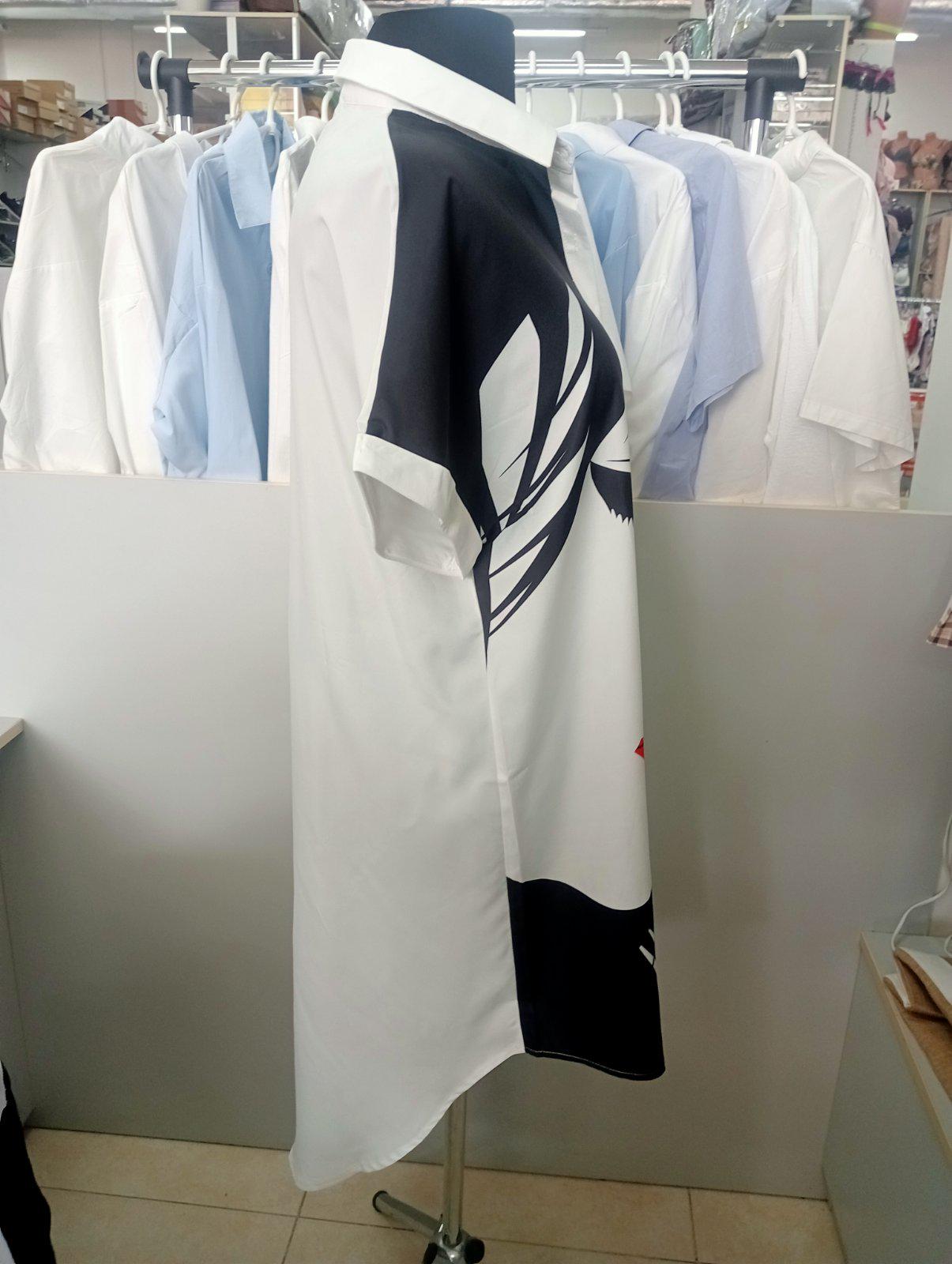 Сукня-сорочка з принтом (00216) - фото 2