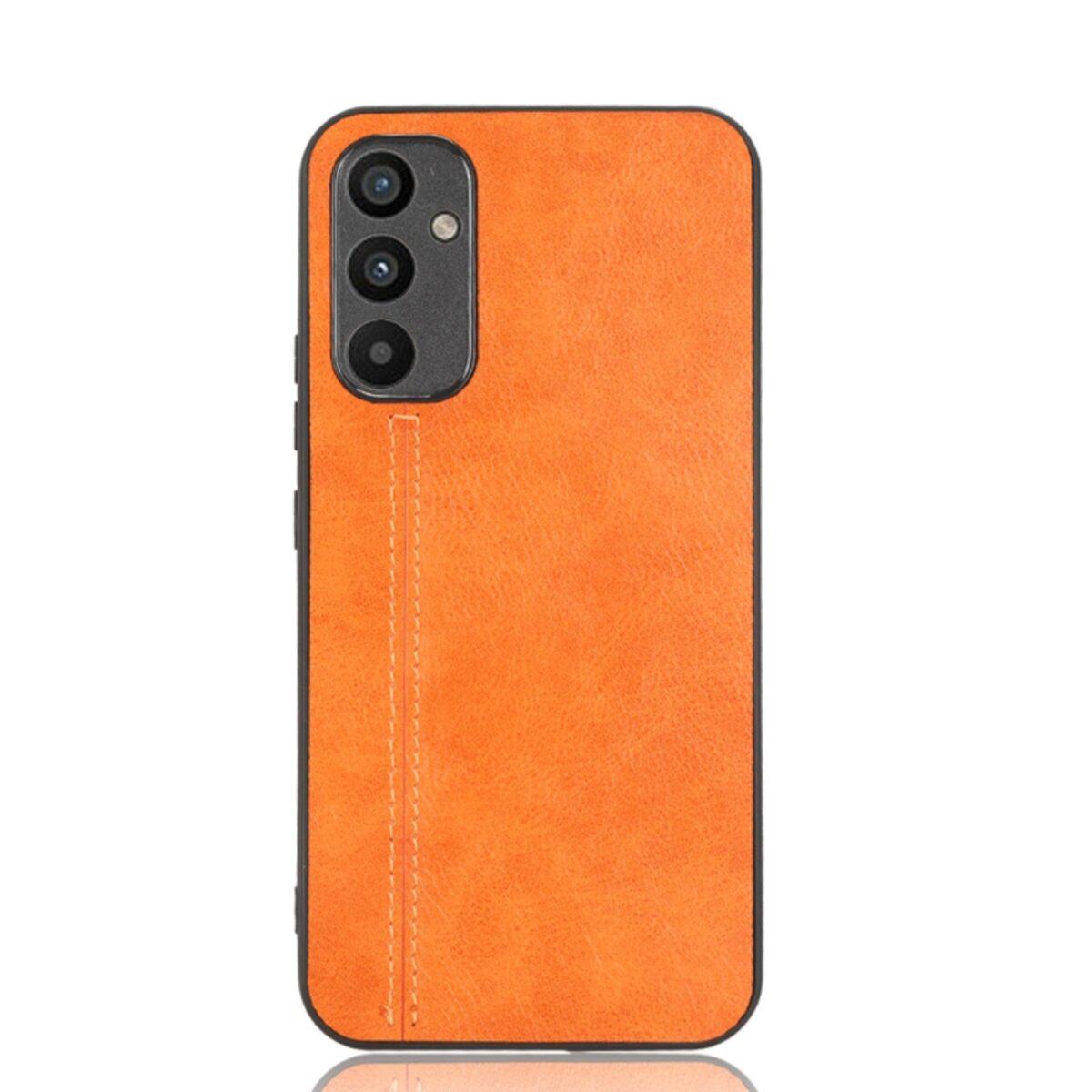 Протиударний чохол для Samsung Galaxy A54 5G Cosmiс Leather Case Orange