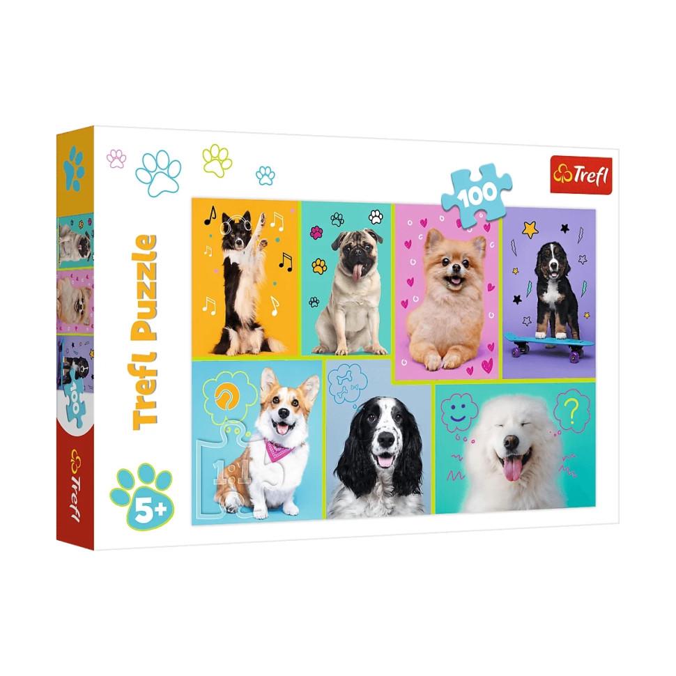 Пазли Trefl У світі собак 16421 (5900511164213)