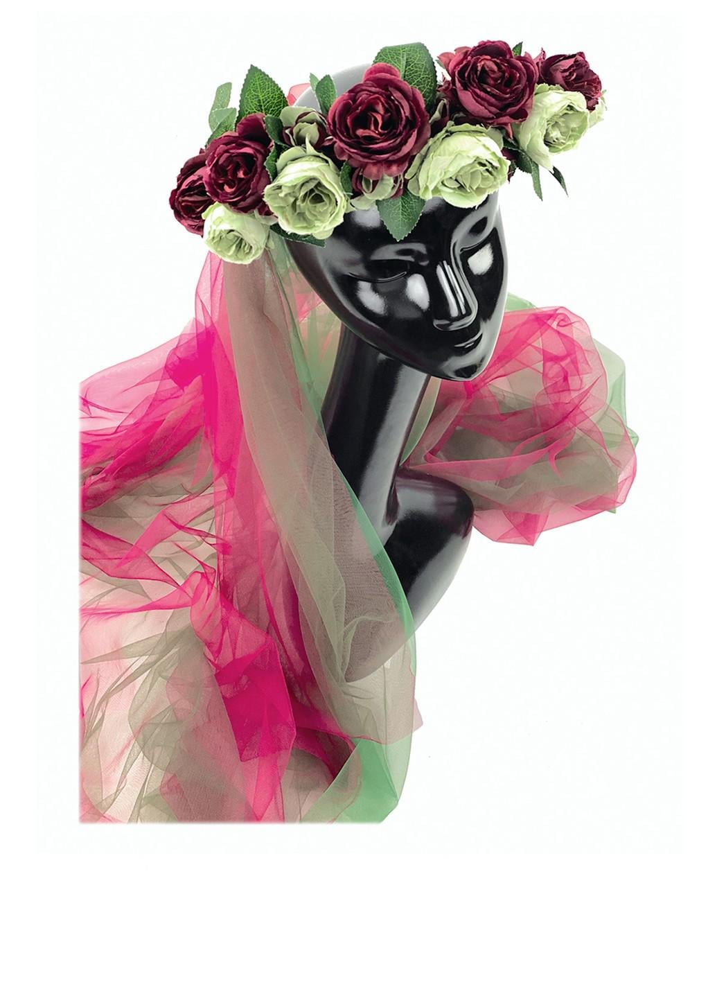 Венок на голову Магдалена с фатой (19-880-1)