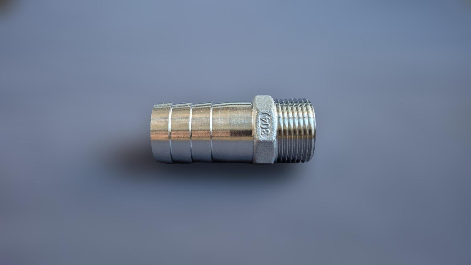 Штуцер шланговый резьбовой DN25 AISI304 BSPP Class-150 н/ж сталь 32 мм 1" (29203328) - фото 9 Штуцер шланговый резьбовой DN25 AISI304 BSPP Class-150 н/ж сталь 32 мм 1" (29203328) - фото 9