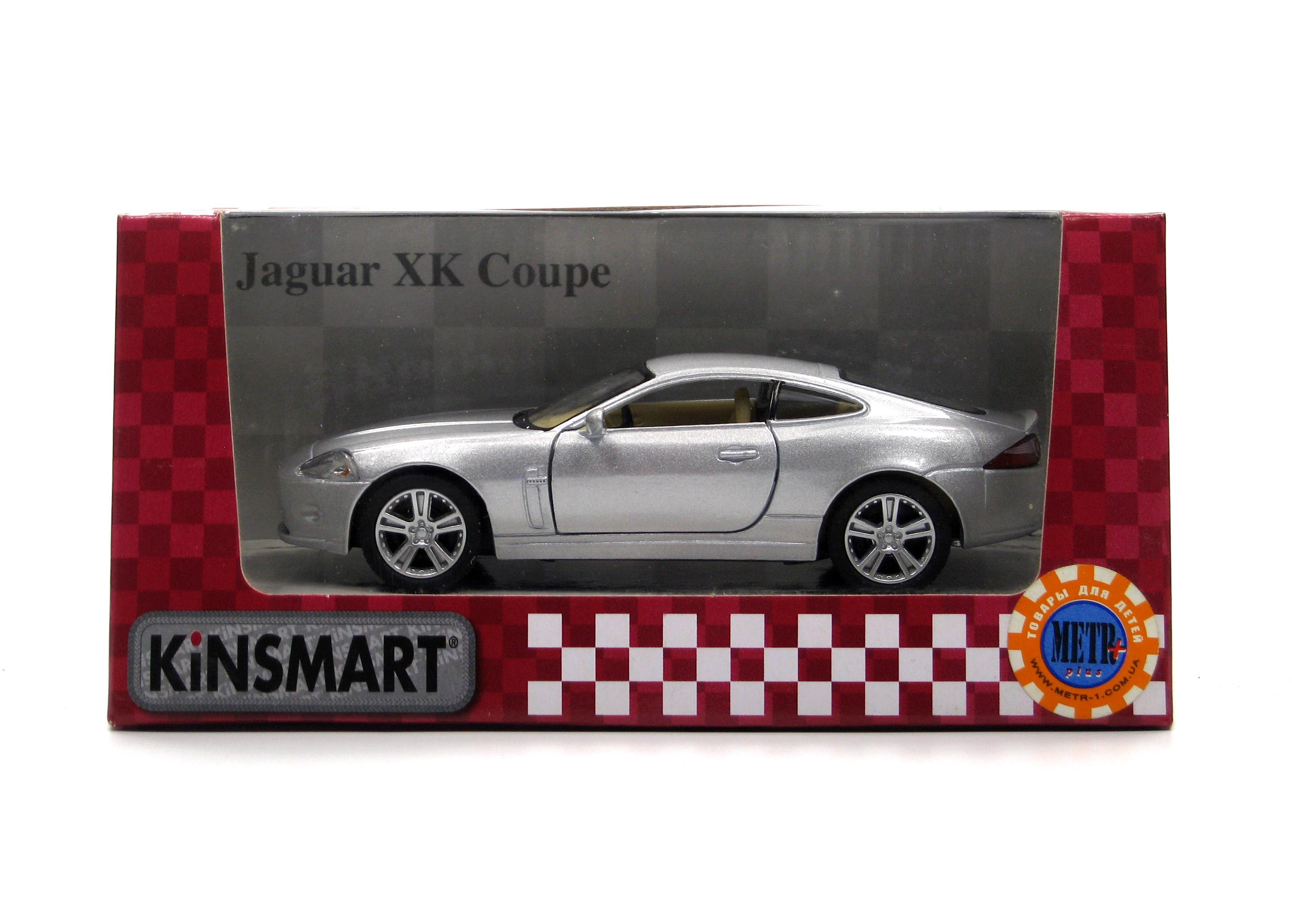 Машина металева KT5321W Jaguar XK Coupe (KT5321W Silver) - фото 8