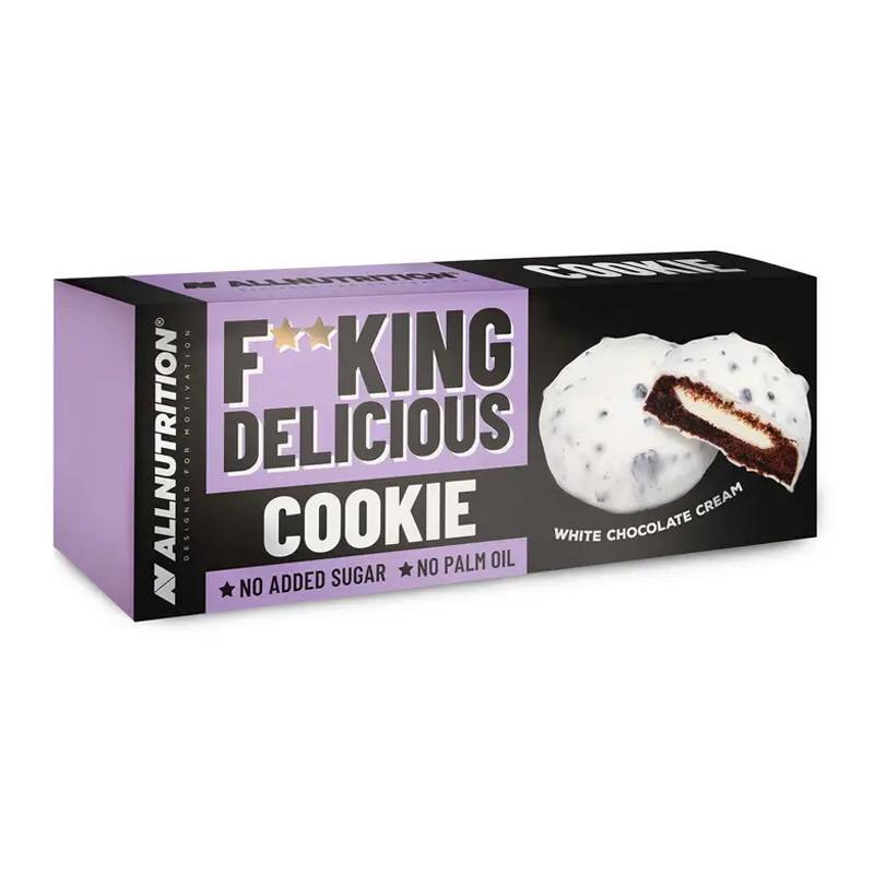 Печиво AllNutrition Fit King Delicious Cookie 128 г Білий шоколадний крем (21879-01)