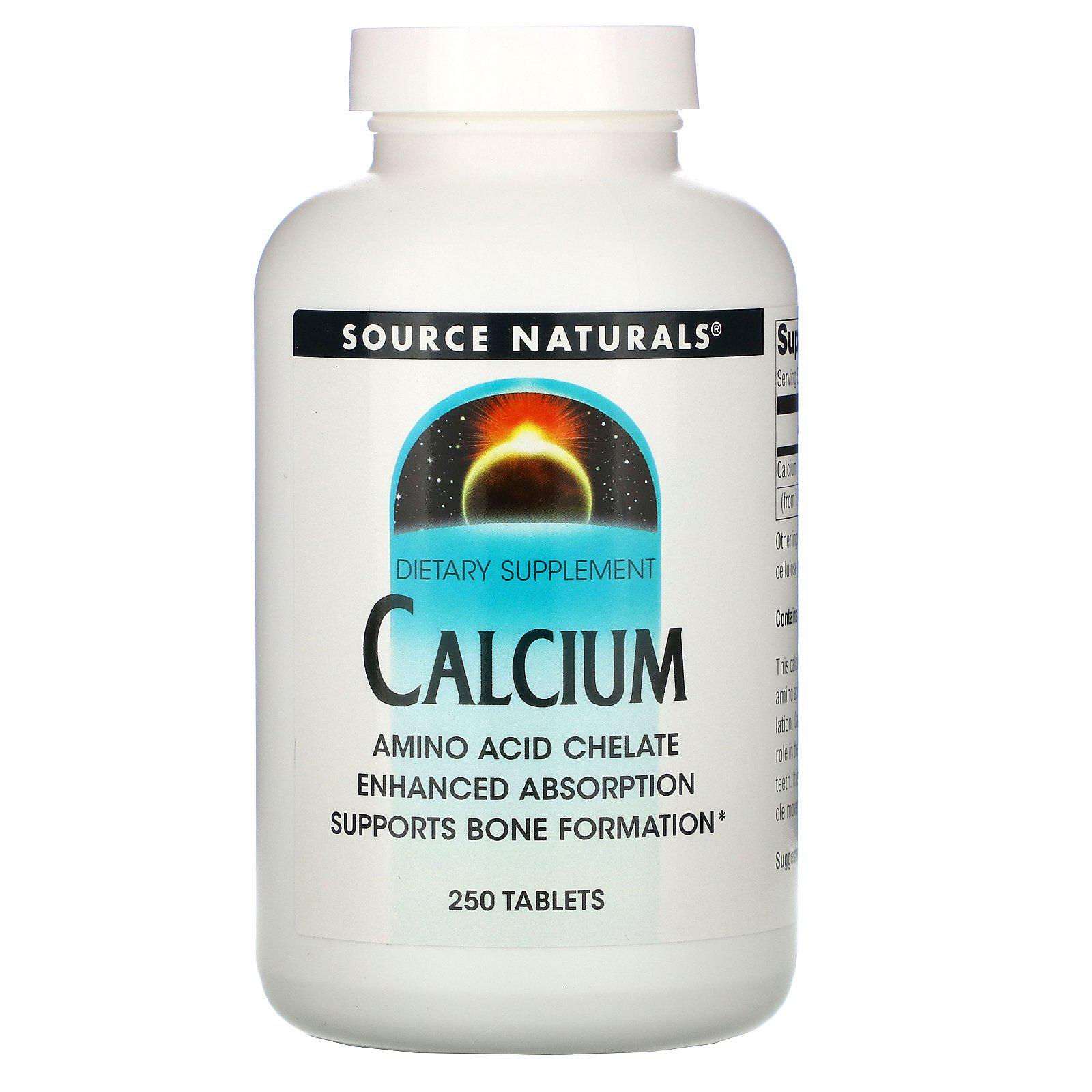 Микроэлемент Кальций Source Naturals Calcium 250 Tabs