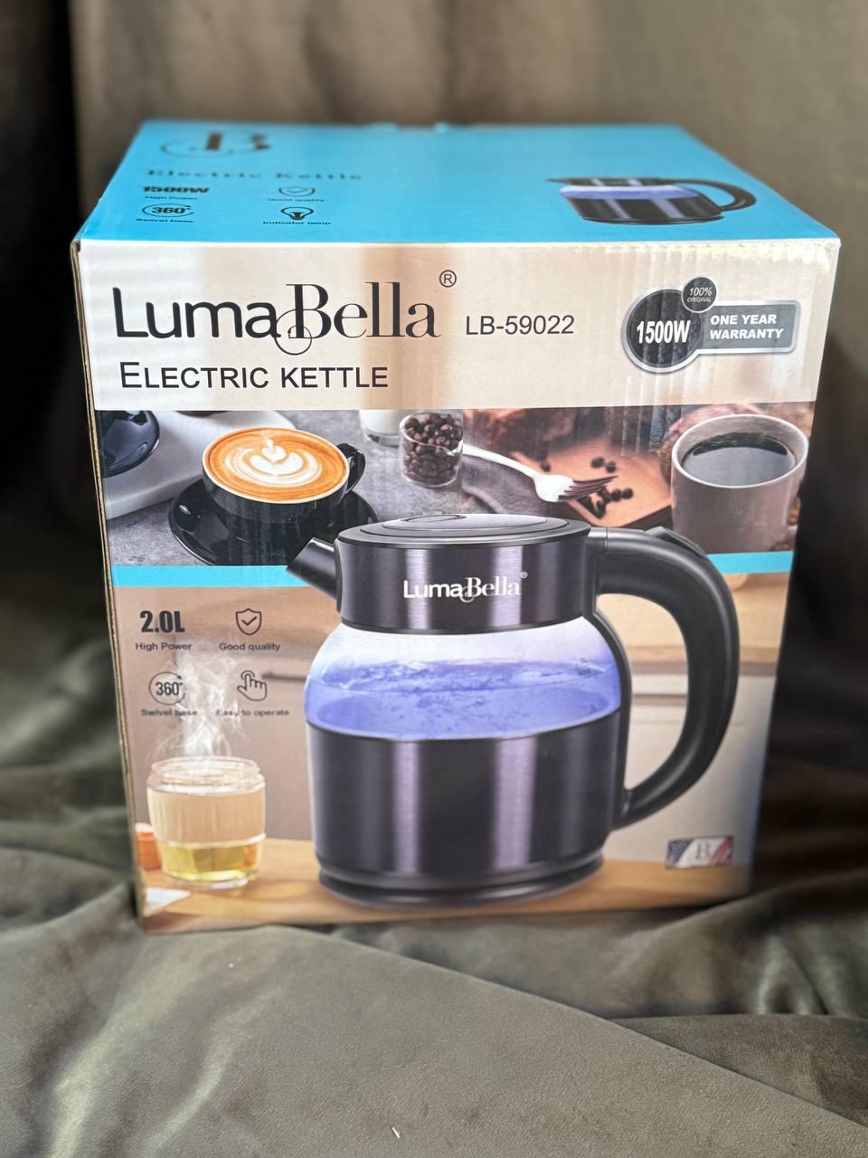 ᐉ Електрочайник Luma Bella LB-59022 1500 Вт з захистом від перегріву 2 ...