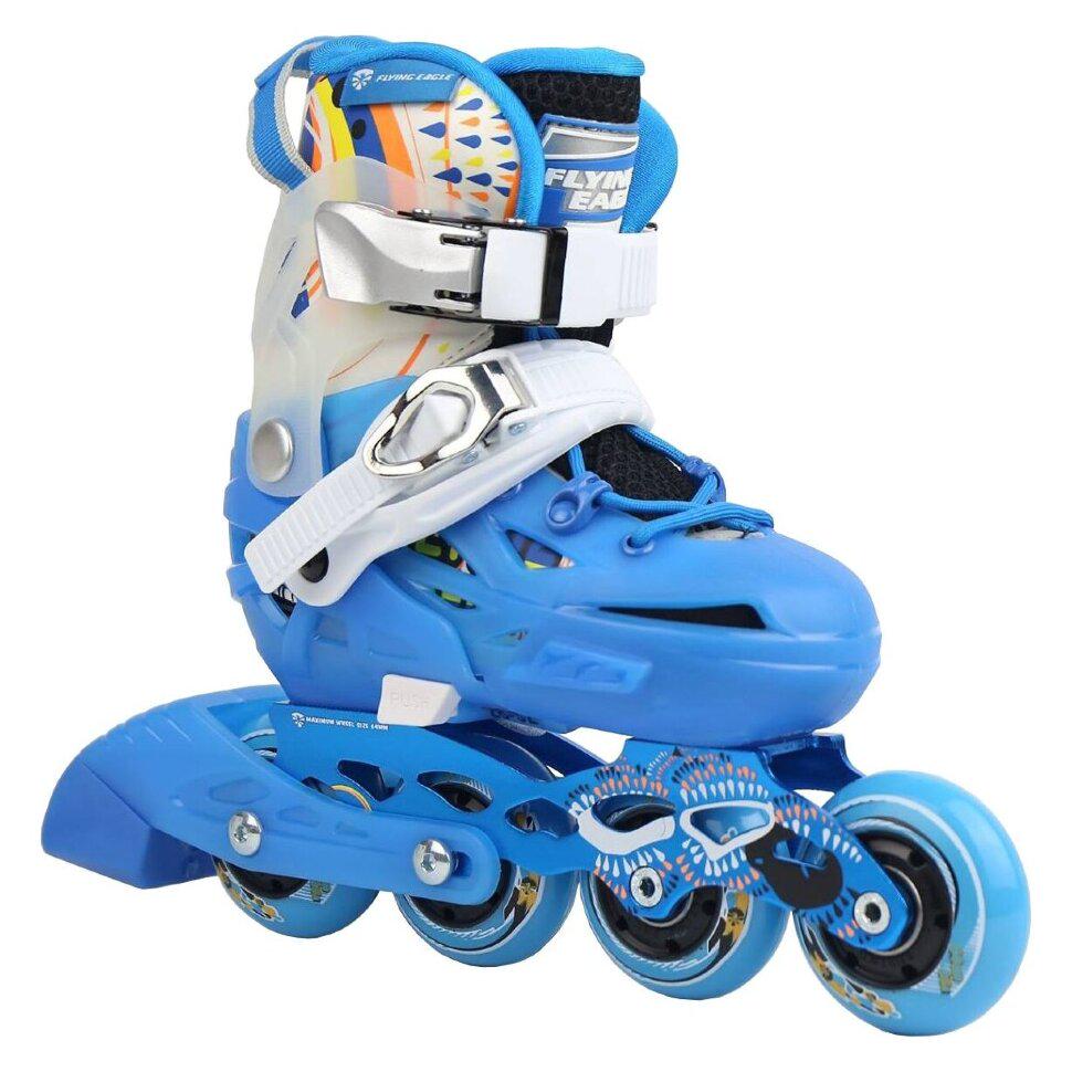 Ролики детские Flying Eagle S6S Junior р. 28-32 Blue
