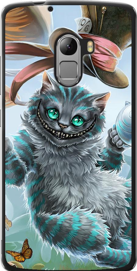 Чехол на Lenovo A7010 Чеширский кот 2 (3993u-232-42517)