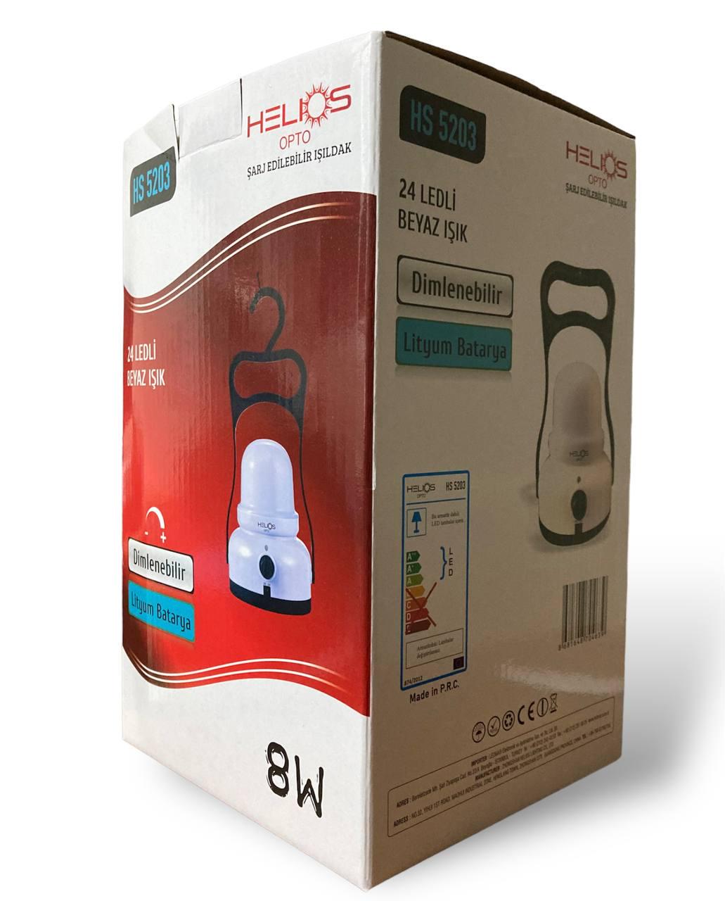 Лампа с аккумулятором настольная/ручная 8 Вт (52032057)